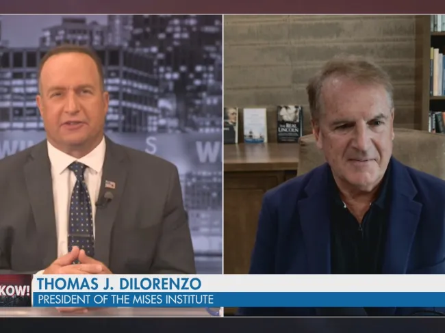 Tom DiLorenzo on WILKOW!